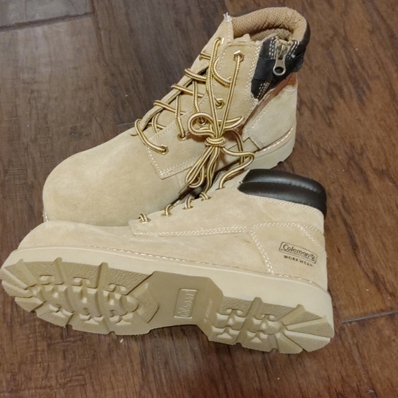 coleman workman men's work boots